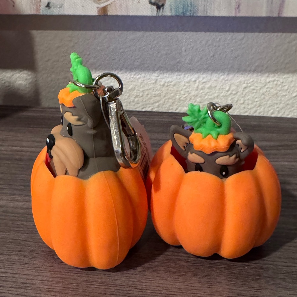 Dog Pumpkin Pocket Bac Holders Bath and Body Works - Picture 3 of 3